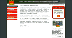Desktop Screenshot of allalarmservices.com